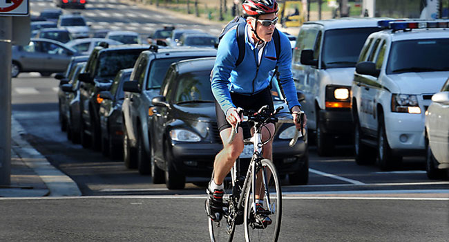 Bike riders need to learn to share the road
