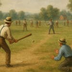 Forget Hoboken. Baseball may have been born in Canada