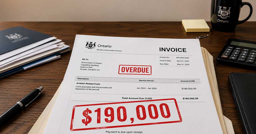 Doug Ford owes Ontario taxpayers $190,000